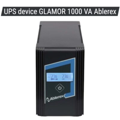 UPS device GLAMOR 1000 VA Ablerex 01