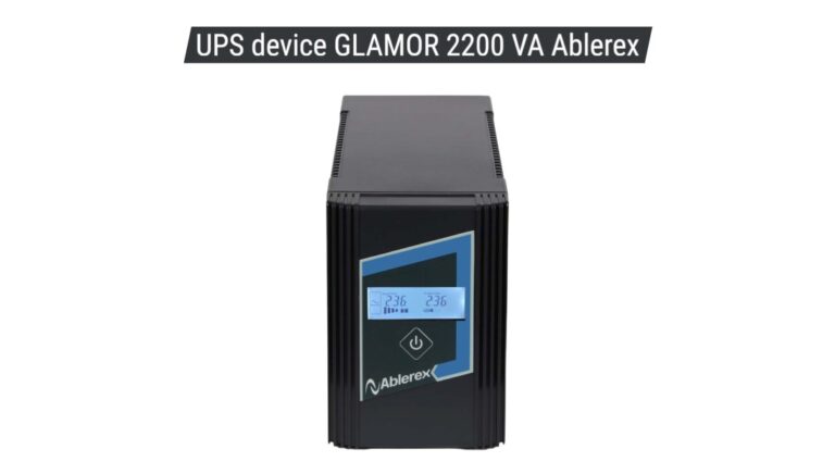 UPS device GLAMOR 2200 VA Ablerex 01
