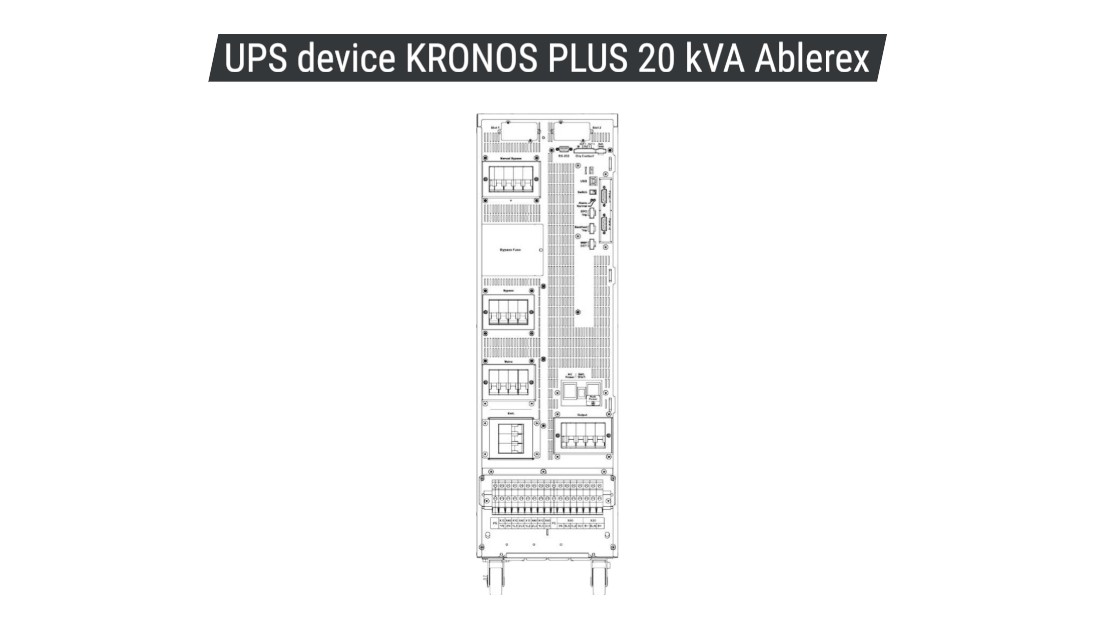 UPS device KRONOS PLUS 20 kVA Ablerex 02